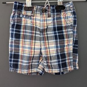 Tommy Hilfiger navy blue plaid shorts
